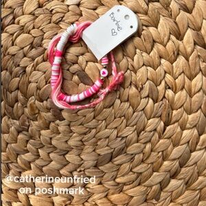 Handmade bracelets by @sunny_shells_co on tik tok